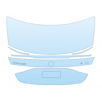 Precut PPF Kit – Clear Bra Paint Protection Film PAINT PROTECTION KIT - 2024 MERCEDES BENZ S-CLASS MAYBACH 580 TRUNK - PRECUT PPF CLEAR BRA WRAP