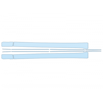 Precut PPF Kit – Clear Bra Paint Protection Film PAINT PROTECTION KIT - 2024 MERCEDES BENZ S-CLASS MAYBACH 580 ROCKERS - PRECUT PPF CLEAR BRA WRAP