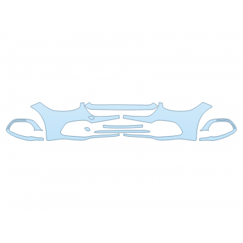 Precut PPF Kit – Clear Bra Paint Protection Film PAINT PROTECTION KIT - 2024 MERCEDES BENZ S-CLASS MAYBACH 680 BUMPER (MULTI PIECE) - PRECUT PPF CLEAR BRA WRAP