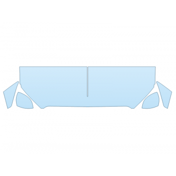Precut PPF Kit – Clear Bra Paint Protection Film PAINT PROTECTION KIT - 2024 MERCEDES BENZ S-CLASS MAYBACH 680 HOOD FENDERS MIRRORS 24 INCH - (WRAPPED EDGES) - PRECUT PPF CLEAR BRA WRAP