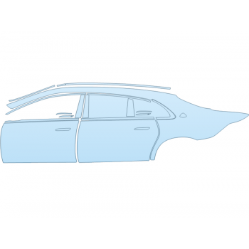 PAINT PROTECTION KIT - 2024 MERCEDES BENZ S-CLASS MAYBACH 680 DRIVER SIDE - PRECUT PPF CLEAR BRA WRAP