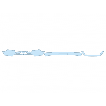 PAINT PROTECTION KIT - 2024 MERCEDES BENZ SPRINTER CARGO VAN BUMPER (MULTI PIECE) - PRECUT PPF CLEAR BRA WRAP