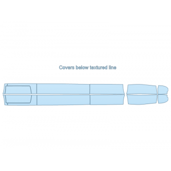 Precut PPF Kit – Clear Bra Paint Protection Film PAINT PROTECTION KIT - 2024 MERCEDES BENZ SPRINTER CARGO VAN ROCKERS - 170 INCH WHEELBASE - PRECUT PPF CLEAR BRA WRAP