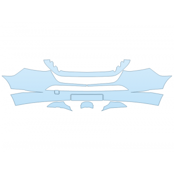 Precut PPF Kit – Clear Bra Paint Protection Film PAINT PROTECTION KIT - 2024 MERCEDES BENZ SPRINTER CREW VAN BUMPER - PRECUT PPF CLEAR BRA WRAP