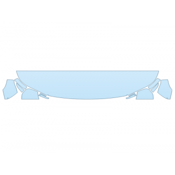 PAINT PROTECTION KIT - 2024 NISSAN ARMADA PLATINUM HOOD FENDERS MIRRORS 18 INCH - (WRAPPED EDGES) - PRECUT PPF CLEAR BRA WRAP