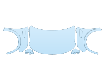 Precut PPF Kit – Clear Bra Paint Protection Film PAINT PROTECTION KIT - 2024 NISSAN ARMADA PLATINUM FULL HOOD FENDERS MIRRORS - (WRAPPED EDGES) - NO V8 EMBLEM - PRECUT PPF CLEAR BRA WRAP