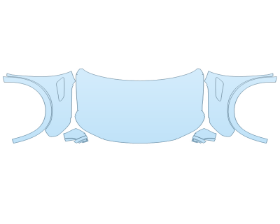 Precut PPF Kit – Clear Bra Paint Protection Film PAINT PROTECTION KIT - 2024 NISSAN ARMADA SV FULL HOOD FENDERS MIRRORS - (WRAPPED EDGES) - NO V8 EMBLEM - PRECUT PPF CLEAR BRA WRAP