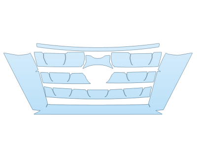 Precut PPF Kit – Clear Bra Paint Protection Film PAINT PROTECTION KIT - 2024 NISSAN ARMADA SV GRILL - PRECUT PPF CLEAR BRA WRAP