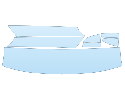 Precut PPF Kit – Clear Bra Paint Protection Film PAINT PROTECTION KIT - 2024 NISSAN ARMADA SV ROOF - PILLARS - PRECUT PPF CLEAR BRA WRAP