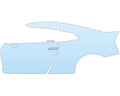 PAINT PROTECTION KIT - 2024 NISSAN GT-R NISMO DRIVER SIDE - PRECUT PPF CLEAR BRA WRAP