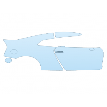 PAINT PROTECTION KIT - 2024 NISSAN GT-R NISMO PASSENGER SIDE - PRECUT PPF CLEAR BRA WRAP