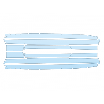 PAINT PROTECTION KIT - 2025 NISSAN GT-R NISMO ROCKERS - PRECUT PPF CLEAR BRA WRAP