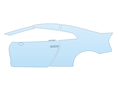 PAINT PROTECTION KIT - 2024 NISSAN GT-R PREMIUM DRIVER SIDE - PRECUT PPF CLEAR BRA WRAP