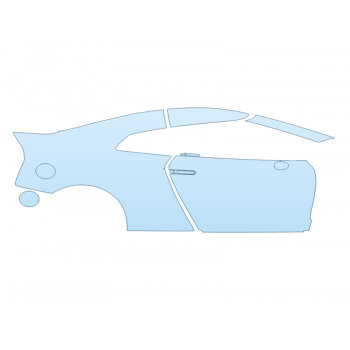 PAINT PROTECTION KIT - 2024 NISSAN GT-R PREMIUM PASSENGER SIDE - PRECUT PPF CLEAR BRA WRAP