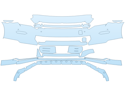 2024 NISSAN GT-R T-SPEC BUMPER - SENSORS