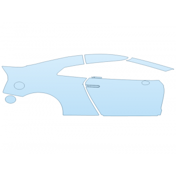 PAINT PROTECTION KIT - 2024 NISSAN GT-R T-SPEC PASSENGER SIDE - PRECUT PPF CLEAR BRA WRAP