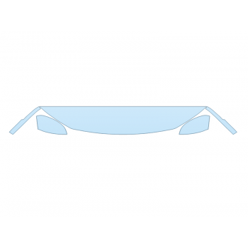 PAINT PROTECTION KIT - 2025 NISSAN ROGUE SV HOOD FENDERS MIRRORS 12 INCH - - PRECUT PPF CLEAR BRA WRAP