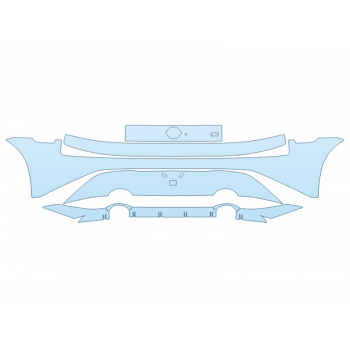 Precut PPF Kit – Clear Bra Paint Protection Film PAINT PROTECTION KIT - 2025 NISSAN Z PERFORMANCE REAR BUMPER - PRECUT PPF CLEAR BRA WRAP