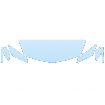 PAINT PROTECTION KIT - 2025 NISSAN Z PERFORMANCE HOOD FENDERS MIRRORS 24 INCH - (WRAPPED EDGES) - PRECUT PPF CLEAR BRA WRAP