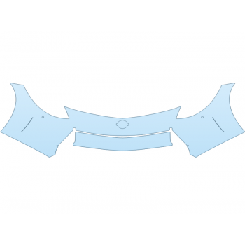 Precut PPF Kit – Clear Bra Paint Protection Film PAINT PROTECTION KIT - 2025 NISSAN Z SPORT BUMPER - SENSORS - PRECUT PPF CLEAR BRA WRAP