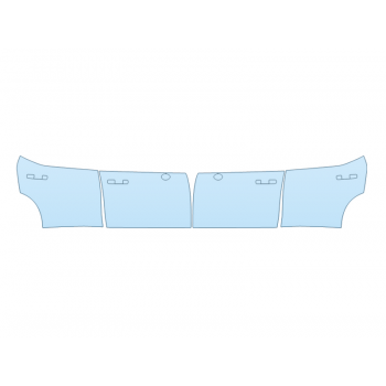 PAINT PROTECTION KIT - 2024 POLESTAR II BASE FULL DOORS - PRECUT PPF CLEAR BRA WRAP