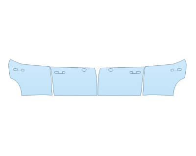 PAINT PROTECTION KIT - 2024 POLESTAR II BASE FULL DOORS - PRECUT PPF CLEAR BRA WRAP