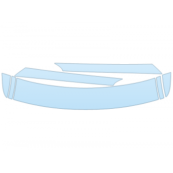 PAINT PROTECTION KIT - 2024 POLESTAR II BASE ROOF - PILLARS - PRECUT PPF CLEAR BRA WRAP