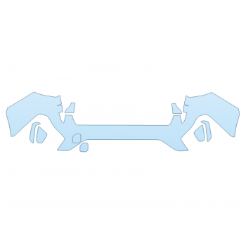 PAINT PROTECTION KIT - 2025 SUBARU CROSSTREK BASE REAR BUMPER - PRECUT PPF CLEAR BRA WRAP