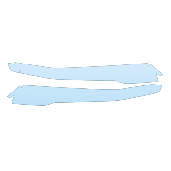 PAINT PROTECTION KIT - 2025 SUBARU CROSSTREK BASE GRILL - PRECUT PPF CLEAR BRA WRAP