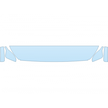 PAINT PROTECTION KIT - 2025 SUBARU CROSSTREK CONVENIENCE HOOD FENDERS MIRRORS 12 INCH - (WRAPPED EDGES) - PRECUT PPF CLEAR BRA WRAP