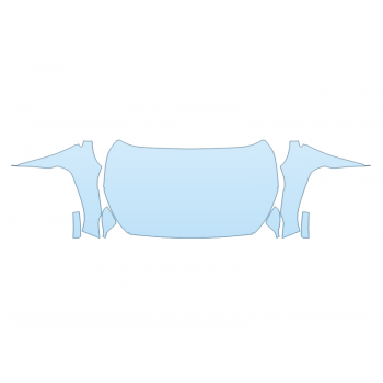 PAINT PROTECTION KIT - 2024 SUBARU CROSSTREK ONYX FULL HOOD FENDERS MIRRORS  - (WRAPPED EDGES) - PRECUT PPF CLEAR BRA WRAP