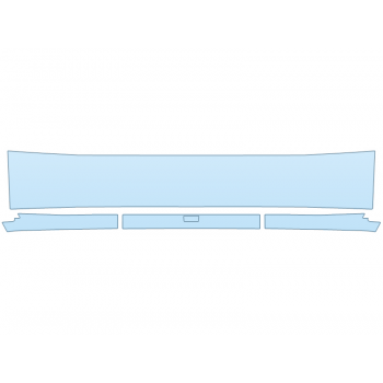 PAINT PROTECTION KIT - 2025 TESLA CYBERTRUCK AWD BUMPER - PRECUT PPF CLEAR BRA WRAP