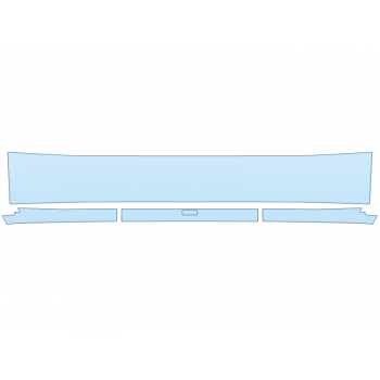 PAINT PROTECTION KIT - 2025 TESLA CYBERTRUCK RWD BUMPER - PRECUT PPF CLEAR BRA WRAP