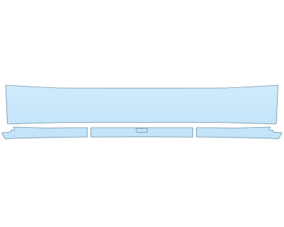 PAINT PROTECTION KIT - 2025 TESLA CYBERTRUCK RWD BUMPER - PRECUT PPF CLEAR BRA WRAP