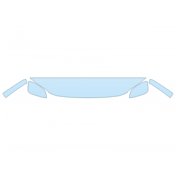 PAINT PROTECTION KIT - 2025 TOYOTA BZ4X LIMITED HOOD FENDERS MIRRORS 12 INCH - - PRECUT PPF CLEAR BRA WRAP