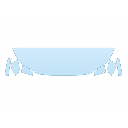 Partial Hood & Mirror Kit | TOYOTA BZ4X 2024 Partial Hood & Mirror Kit | TOYOTA BZ4X 2024
