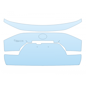 PAINT PROTECTION KIT - 2025 TOYOTA BZ4X LIMITED REAR HATCH - PRECUT PPF CLEAR BRA WRAP