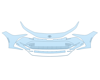 2024 TOYOTA CROWN LIMITED BUMPER