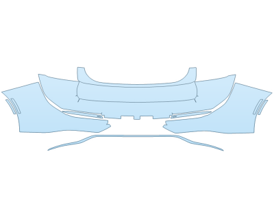 2024 TOYOTA CROWN LIMITED REAR BUMPER