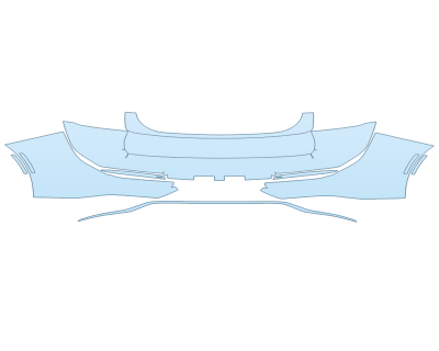 2024 TOYOTA CROWN PLATINUM REAR BUMPER