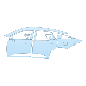 PAINT PROTECTION KIT - 2024 TOYOTA CROWN PLATINUM DRIVER SIDE - PRECUT PPF CLEAR BRA WRAP