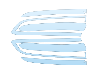PAINT PROTECTION KIT - 2024 TOYOTA CROWN PLATINUM TAIL LIGHTS - PRECUT PPF CLEAR BRA WRAP
