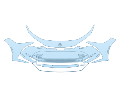 2024 TOYOTA CROWN XLE BUMPER