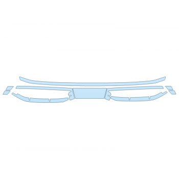 PAINT PROTECTION KIT - 2024 TOYOTA CROWN XLE GRILL - PRECUT PPF CLEAR BRA WRAP