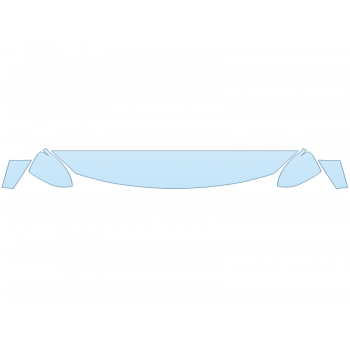 PAINT PROTECTION KIT - 2025 TOYOTA GR 86 BASE HOOD FENDERS MIRRORS 12 INCH - - PRECUT PPF CLEAR BRA WRAP