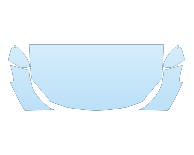 PAINT PROTECTION KIT - 2024 TOYOTA GR 86 BASE HOOD FENDERS MIRRORS 30 INCH - - PRECUT PPF CLEAR BRA WRAP