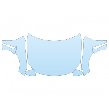 PAINT PROTECTION KIT - 2025 TOYOTA GR 86 PREMIUM FULL HOOD FENDERS MIRRORS - PRECUT PPF CLEAR BRA WRAP