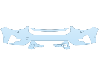 2024 VOLVO XC 40 CORE BUMPER - SENSORS