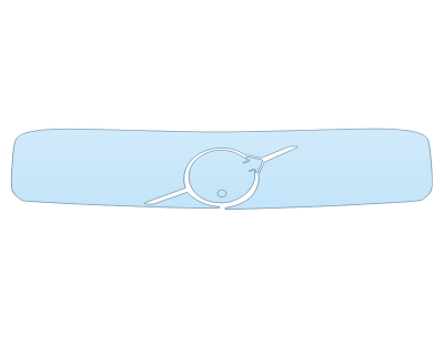 PAINT PROTECTION KIT - 2024 VOLVO XC 40 RECHARGE PLUS GRILL - PRECUT PPF CLEAR BRA WRAP