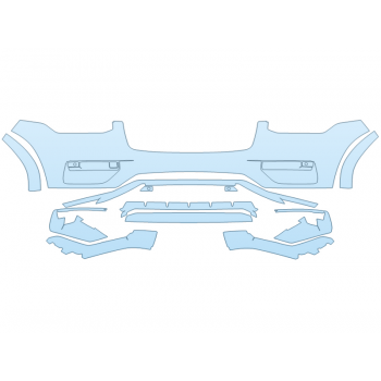 Precut PPF Kit – Clear Bra Paint Protection Film PAINT PROTECTION KIT - 2025 VOLVO XC90 CORE BUMPER - PRECUT PPF CLEAR BRA WRAP